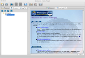 WebCopier main screen